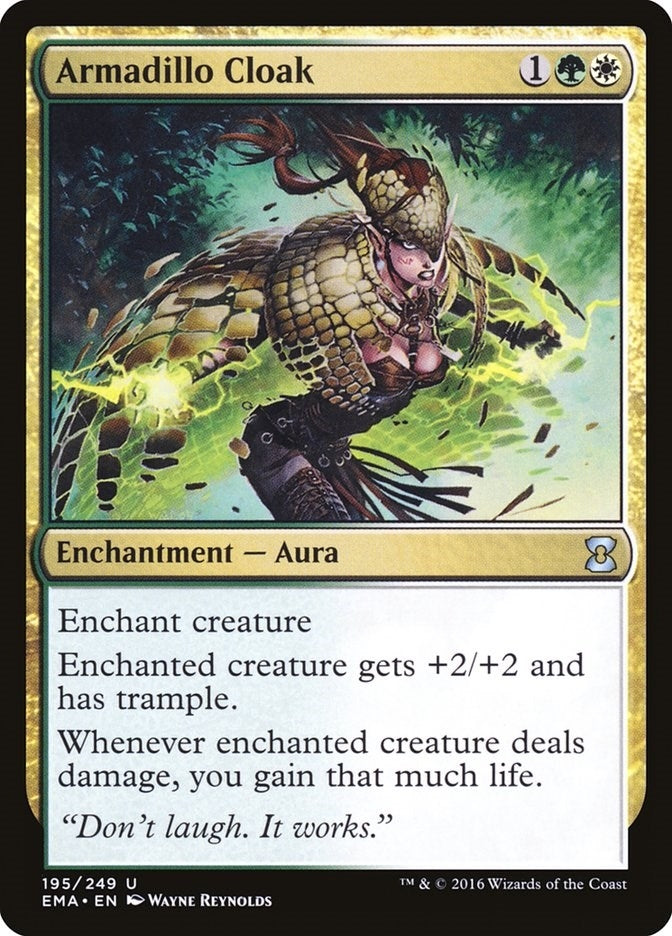 Image for Armadillo Cloak (Eternal Masters) (195) - Magic: The Gathering