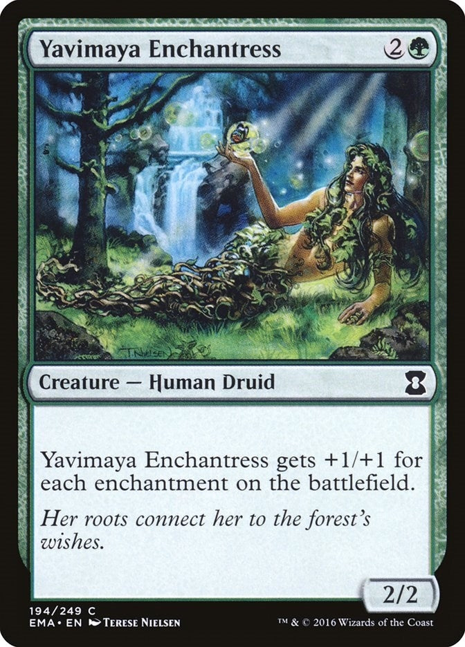 Image for Yavimaya Enchantress (Eternal Masters) (194) - Magic: The Gathering
