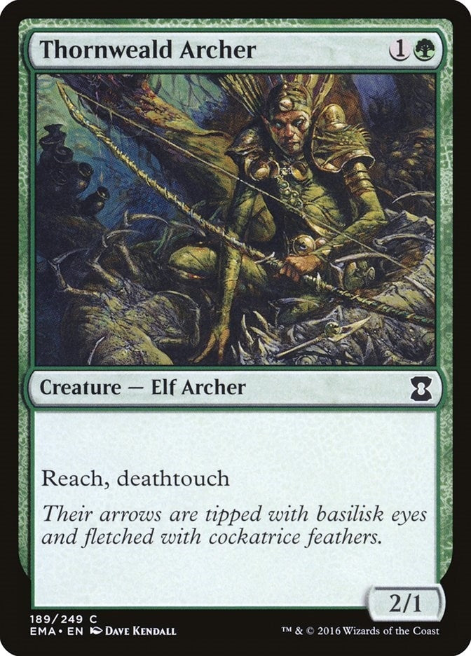 Image for Thornweald Archer (Eternal Masters) (189) - Magic: The Gathering