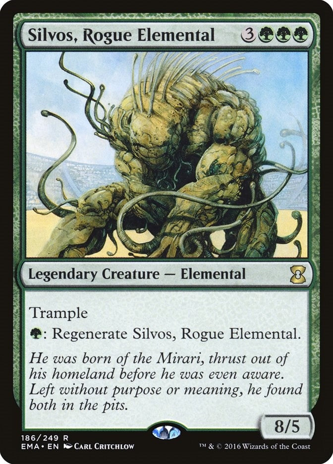 Image for Silvos, Rogue Elemental (Eternal Masters) (186) - Magic: The Gathering