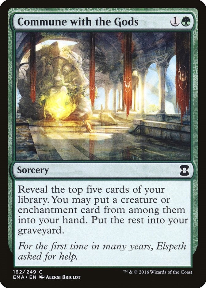 Image for Commune with the Gods (Eternal Masters) (162) - Magic: The Gathering