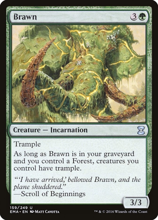 Image for Brawn (Eternal Masters) (159) - Magic: The Gathering