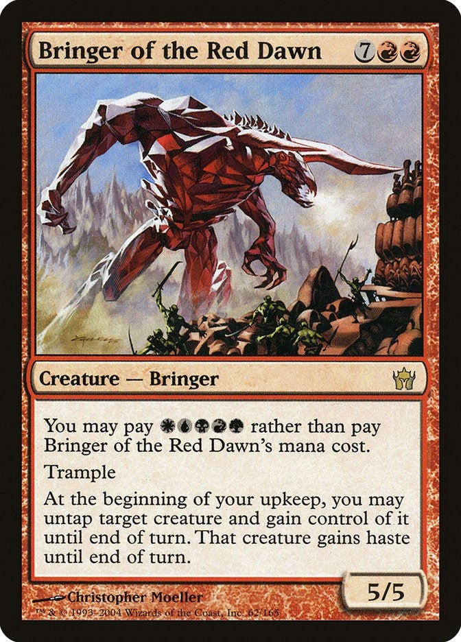 Image for Bringer of the Red Dawn (Fifth Dawn) (62) - Magic: The Gathering