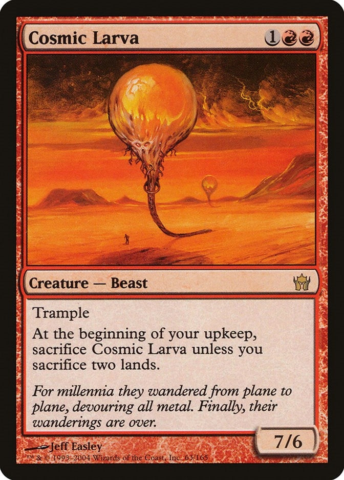 Image for Cosmic Larva (Fifth Dawn) (63) - Magic: The Gathering