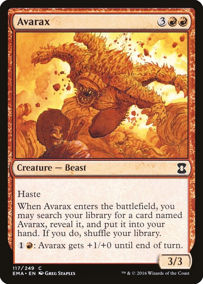 Image for Avarax (Eternal Masters) (117) - Magic: The Gathering