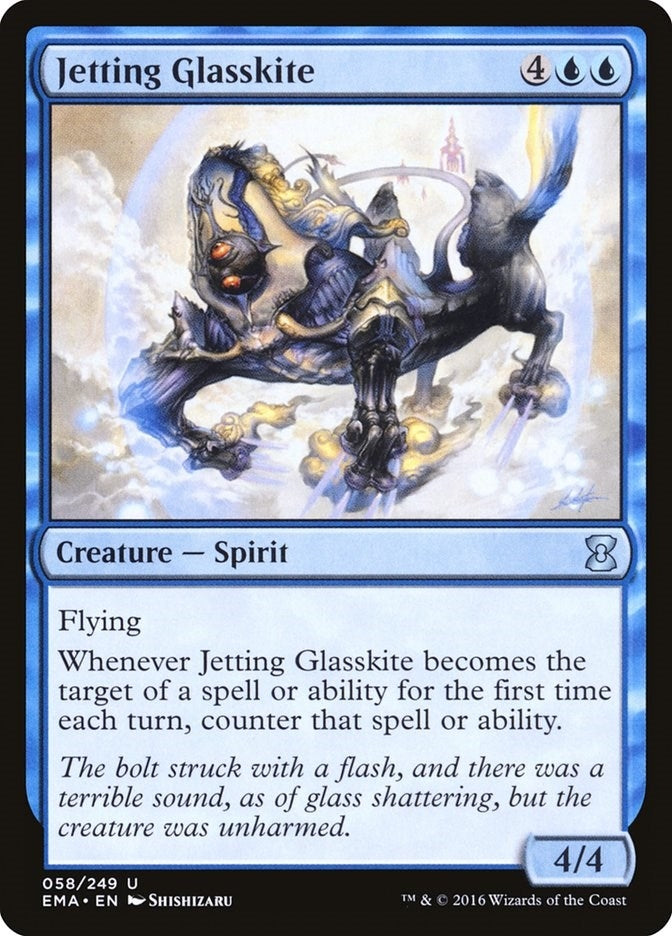 Image for Jetting Glasskite (Eternal Masters) (58) - Magic: The Gathering