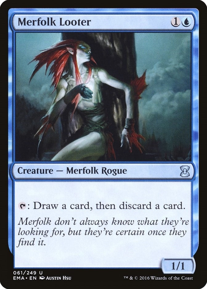 Image for Merfolk Looter (Eternal Masters) (61) - Magic: The Gathering