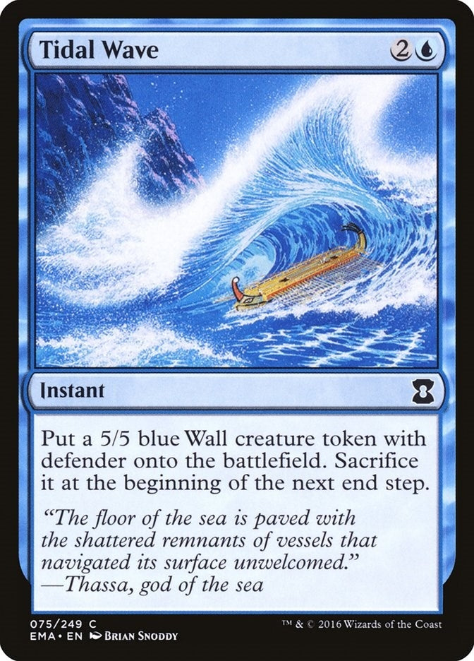 Image for Tidal Wave (Eternal Masters) (75) - Magic: The Gathering