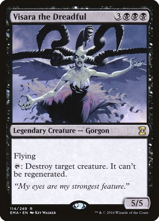 Image for Visara the Dreadful (Eternal Masters) (114) - Magic: The Gathering