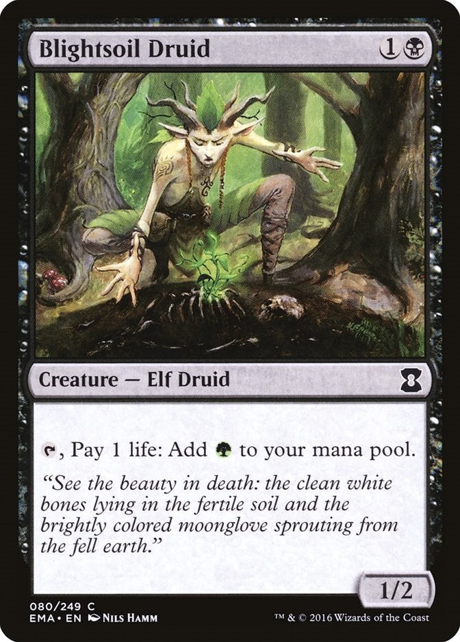 Image for Blightsoil Druid (Eternal Masters) (80) - Magic: The Gathering