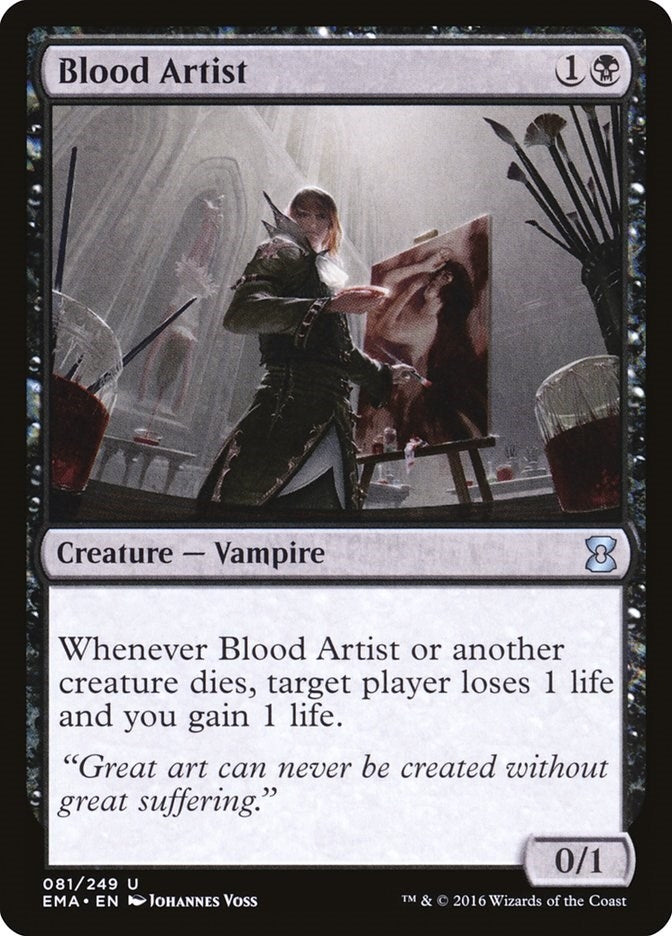 Image for Blood Artist (Eternal Masters) (81) - Magic: The Gathering