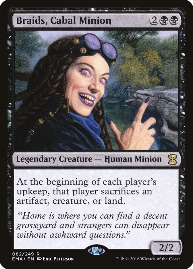 Image for Braids, Cabal Minion (Eternal Masters) (82) - Magic: The Gathering