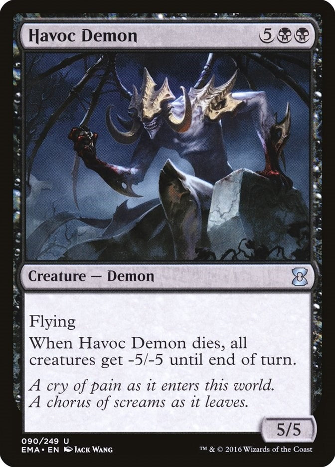 Image for Havoc Demon (Eternal Masters) (90) - Magic: The Gathering