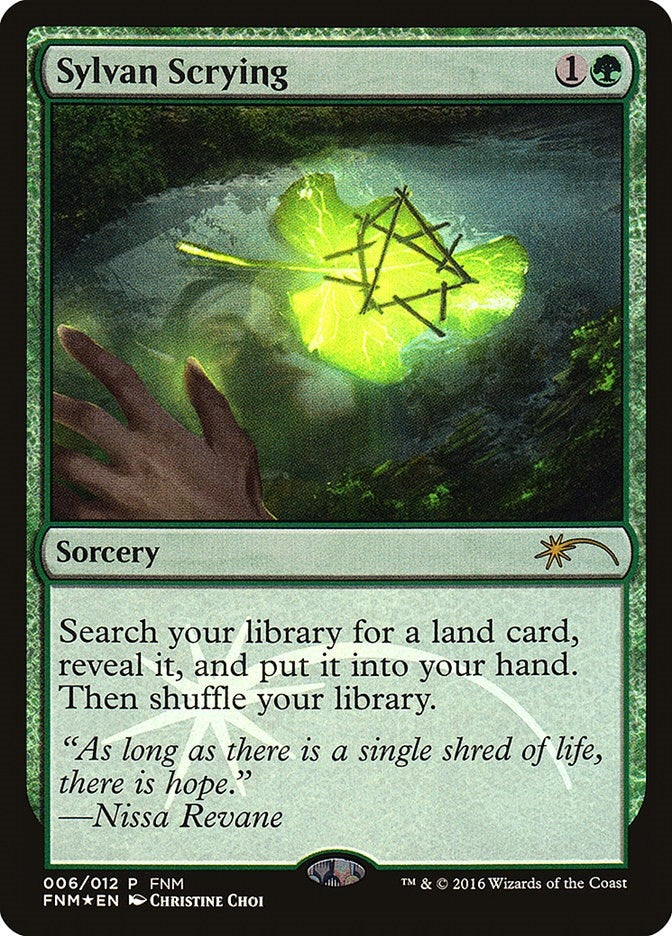 Image for Sylvan Scrying (FNM Promos) (6) - Magic: The Gathering