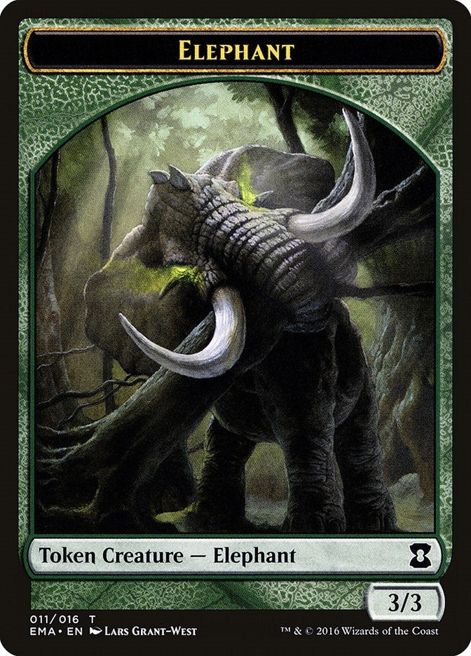 Image for Elephant Token (Eternal Masters) (11) - Magic: The Gathering