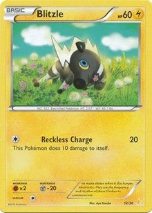 Image for Blitzle (26) (XY Trainer Kit: Pikachu Libre & Suicune) (26/30) - Pokemon