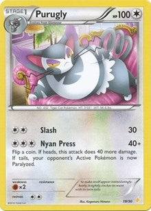Image for Purugly (19) (XY Trainer Kit: Pikachu Libre & Suicune) (19/30) - Pokemon