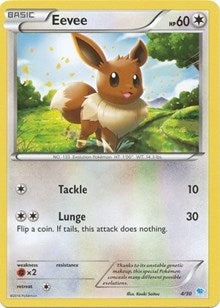 Image for Eevee (XY Trainer Kit: Pikachu Libre & Suicune) (4/30) - Pokemon