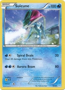 Image for Suicune (14 - Non-Holo) (XY Trainer Kit: Pikachu Libre & Suicune) (14/30) - Pokemon
