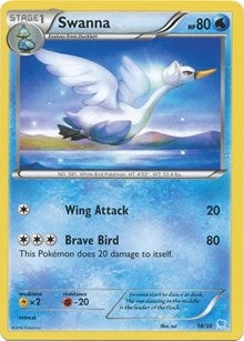 Image for Swanna (18) (XY Trainer Kit: Pikachu Libre & Suicune) (18/30) - Pokemon