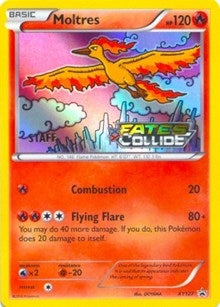 Image for Moltres - XY127 (Prerelease) [Staff] (XY Promos) (XY127) - Pokemon