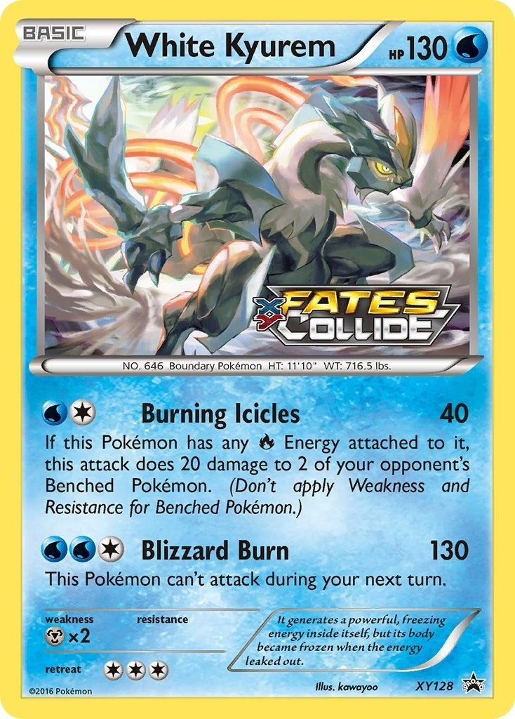 Image for White Kyurem (Prerelease) (XY Promos) (XY128) - Pokemon