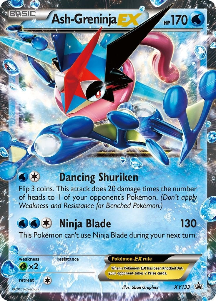 Image for Ash-Greninja EX - XY133 (XY Promos) (XY133) - Pokemon