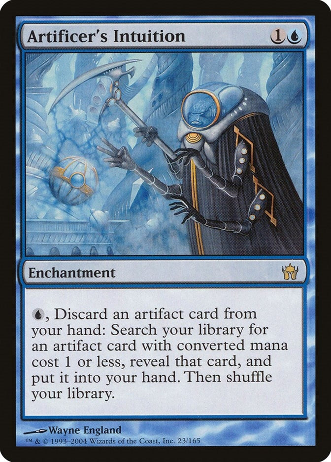 Image for Artificer's Intuition (Fifth Dawn) (23) - Magic: The Gathering