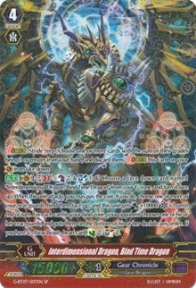 Image for Interdimensional Dragon, Bind Time Dragon (SP) (G-BT07: Glorious Bravery of Radiant Sword) (G-BT07/S07EN) - Cardfight Vanguard