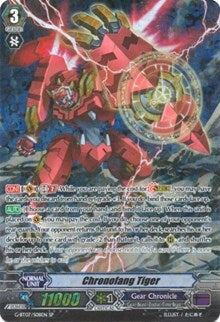 Image for Chronofang Tiger (SP) (G-BT07: Glorious Bravery of Radiant Sword) (G-BT07/S08EN) - Cardfight Vanguard