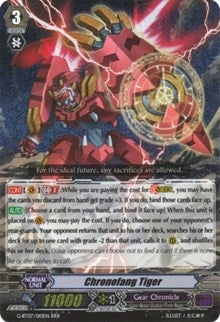 Image for Chronofang Tiger (G-BT07: Glorious Bravery of Radiant Sword) (G-BT07/010EN) - Cardfight Vanguard