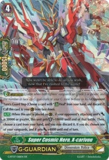Image for Super Cosmic Hero, X-carivou (G-BT07: Glorious Bravery of Radiant Sword) (G-BT07/018EN) - Cardfight Vanguard