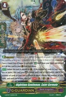 Image for Nighttime Gentleman, Saint-Germain (G-BT07: Glorious Bravery of Radiant Sword) (G-BT07/020EN) - Cardfight Vanguard