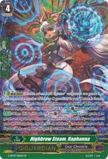 Image for Highbrow Steam, Raphanna (SP) (G-BT07: Glorious Bravery of Radiant Sword) (G-BT07/S12EN) - Cardfight Vanguard