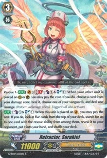 Image for Retractor, Sarakiel (G-BT07: Glorious Bravery of Radiant Sword) (G-BT07/023EN) - Cardfight Vanguard