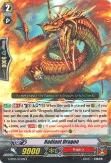 Image for Radiant Dragon (G-BT07: Glorious Bravery of Radiant Sword) (G-BT07/033EN) - Cardfight Vanguard