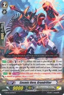 Image for Cosmic Hero, Grandrifter (G-BT07: Glorious Bravery of Radiant Sword) (G-BT07/037EN) - Cardfight Vanguard