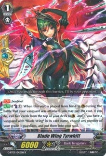 Image for Blade Wing Tyrwhitt (G-BT07: Glorious Bravery of Radiant Sword) (G-BT07/042EN) - Cardfight Vanguard