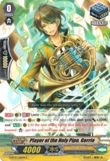 Image for Player of the Holy Pipe, Gerrie (G-BT07: Glorious Bravery of Radiant Sword) (G-BT07/061EN) - Cardfight Vanguard