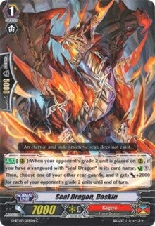 Image for Seal Dragon, Doskin (G-BT07: Glorious Bravery of Radiant Sword) (G-BT07/069EN) - Cardfight Vanguard