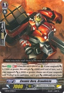 Image for Cosmic Hero, Grandvicle (G-BT07: Glorious Bravery of Radiant Sword) (G-BT07/078EN) - Cardfight Vanguard