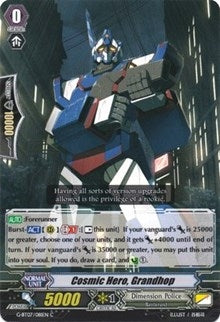 Image for Cosmic Hero, Grandhop (G-BT07: Glorious Bravery of Radiant Sword) (G-BT07/081EN) - Cardfight Vanguard