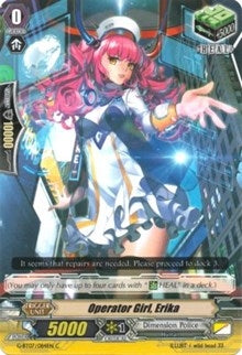Image for Operator Girl, Erika (G-BT07: Glorious Bravery of Radiant Sword) (G-BT07/084EN) - Cardfight Vanguard