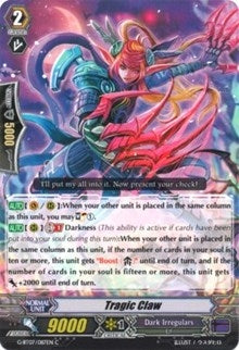 Image for Tragic Claw (G-BT07: Glorious Bravery of Radiant Sword) (G-BT07/087EN) - Cardfight Vanguard