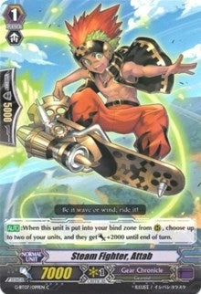 Image for Steam Fighter, Attab (G-BT07: Glorious Bravery of Radiant Sword) (G-BT07/099EN) - Cardfight Vanguard