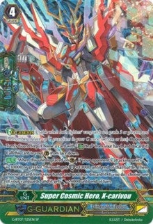 Image for Super Cosmic Hero, X-carivou (SP) (G-BT07: Glorious Bravery of Radiant Sword) (G-BT07/S25EN) - Cardfight Vanguard