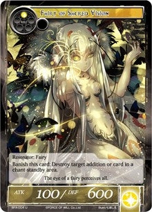 Image for Fairy of Sacred Vision (Battle for Attoractia) (BFA-004) - Force of Will