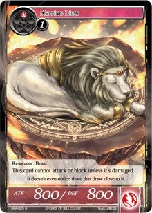 Image for Napping Lion (Battle for Attoractia) (BFA-025) - Force of Will
