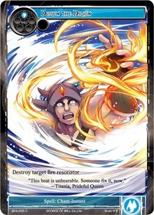 Image for Down the Drain (Battle for Attoractia) (BFA-035) - Force of Will