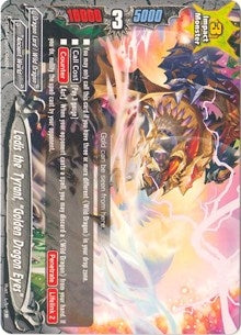 Image for Ladis the Tyrant, "Golden Dragon Eyes" (Buddy Rave) (D-BT01A-EB01/0042EN) - Future Card BuddyFight